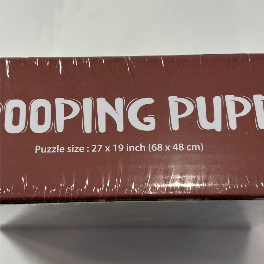101 Pooping Puppies 1000 Pc Jigsaw Puzzle Gag White Elephant Gift NEW Sealed - Picture 7 of 7